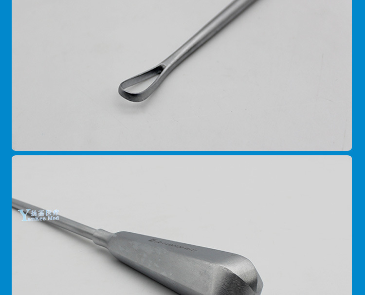 上海金钟子宫刮 医 用妇科刮匙 柔性大刮匙刮勺子
