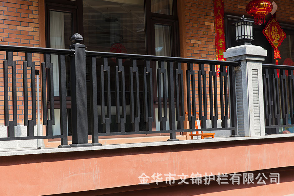 铝艺围墙阳台护栏别墅围栏庭院围栏户外铝合金防护锌钢栅栏花园栏