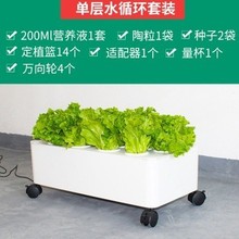 水培种植箱无土栽培设备阳台种菜多层家庭蔬菜智能种菜机室内
