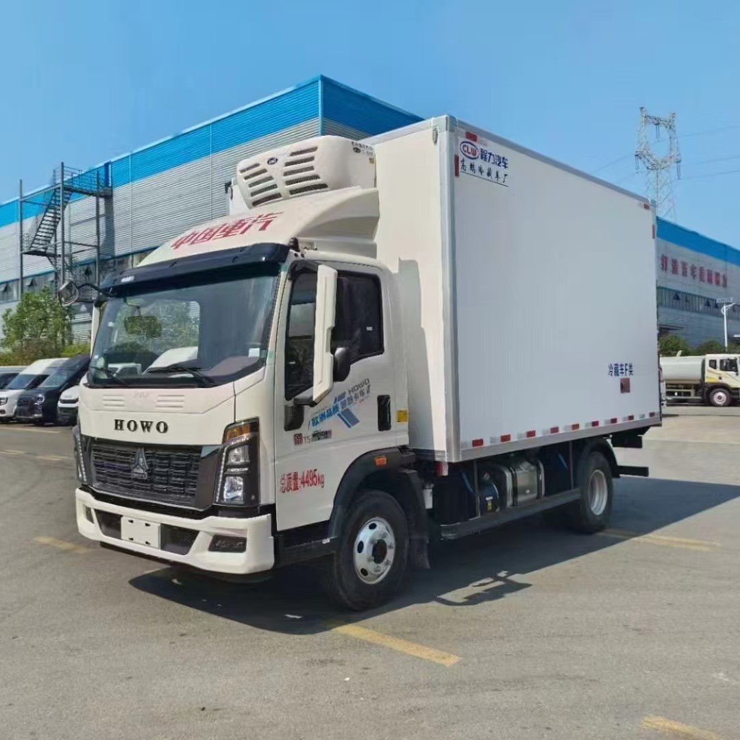 冷藏车庆铃KV100蓝牌4.2米冷藏保温车改装厂批发