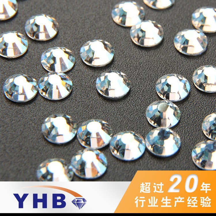 Gao Ding Nail Ornament Night Sky Color Colorful Clothes Stick-on Crystals Dancing Dress Flash Pearl Diamond Decorations Manicure Jewelry DIY Material