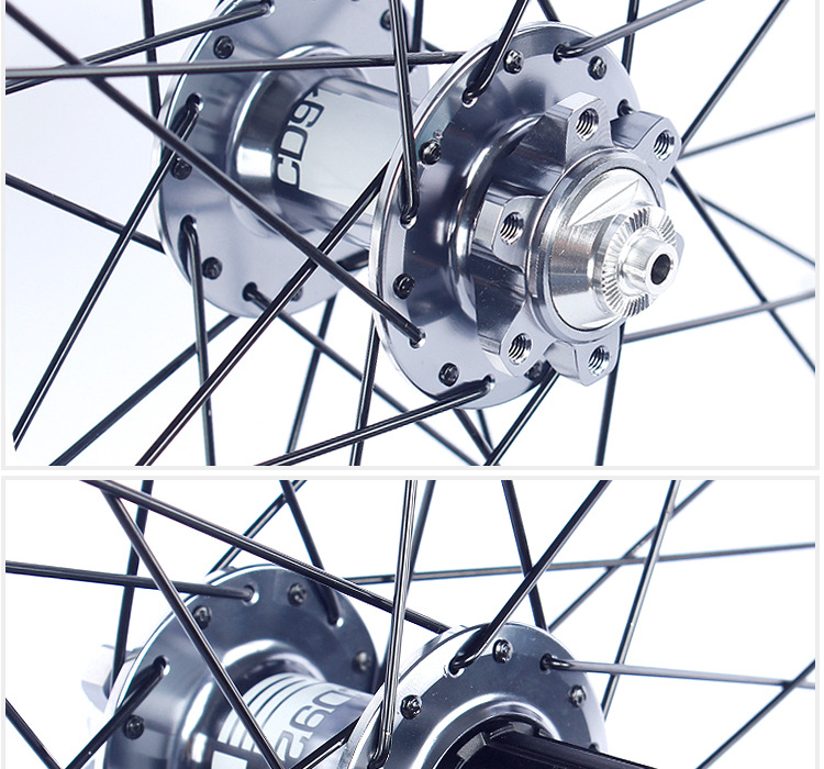 xero鑫元鸿 山地自行车26寸车轮组32孔 碟刹4培林轮组车轮
