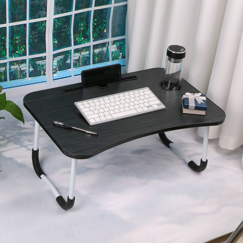 Bed Table One-Piece Desk Laptop Desk Lazy Table Folding Table Simple Stall Home Bedroom Small Table