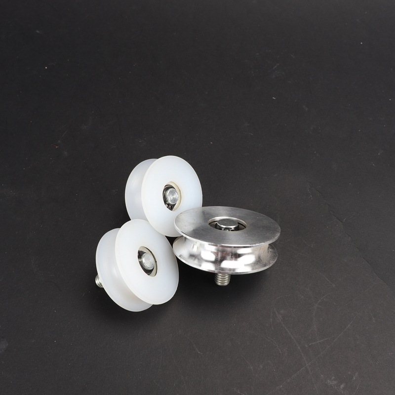 供应尼龙导轮 尼龙传动导轮 u型槽轮导轮 工业用自润滑尼龙导轮