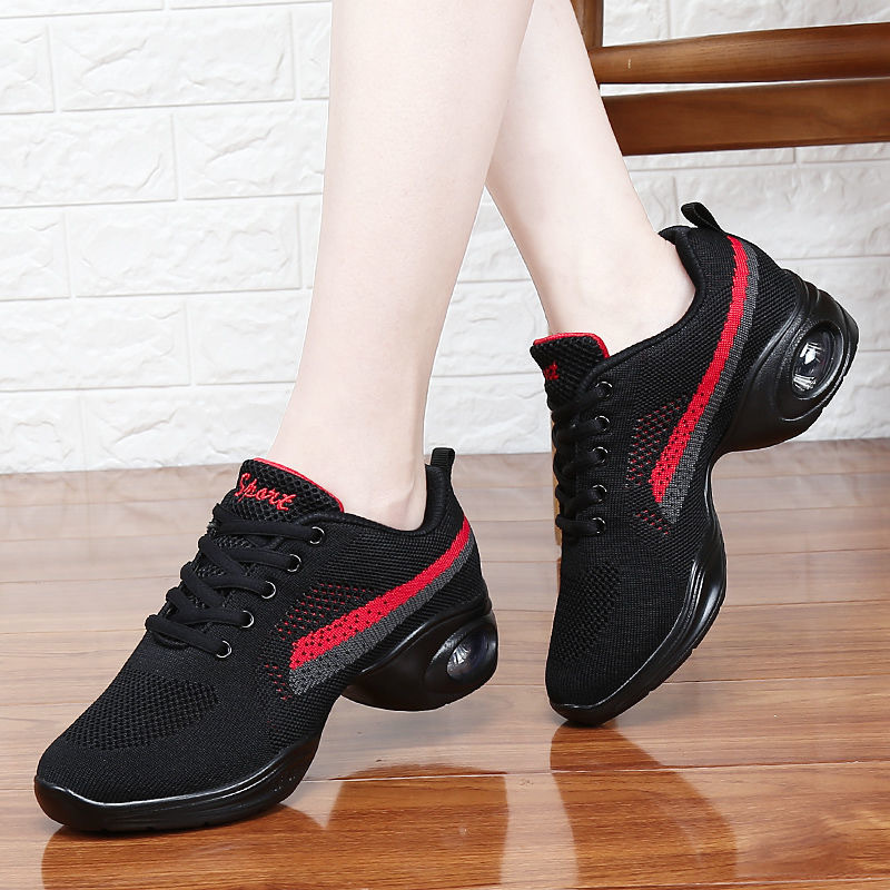 舞蹈鞋中老年夏天跳舞鞋女成人运动现代广场舞中国舞舞鞋