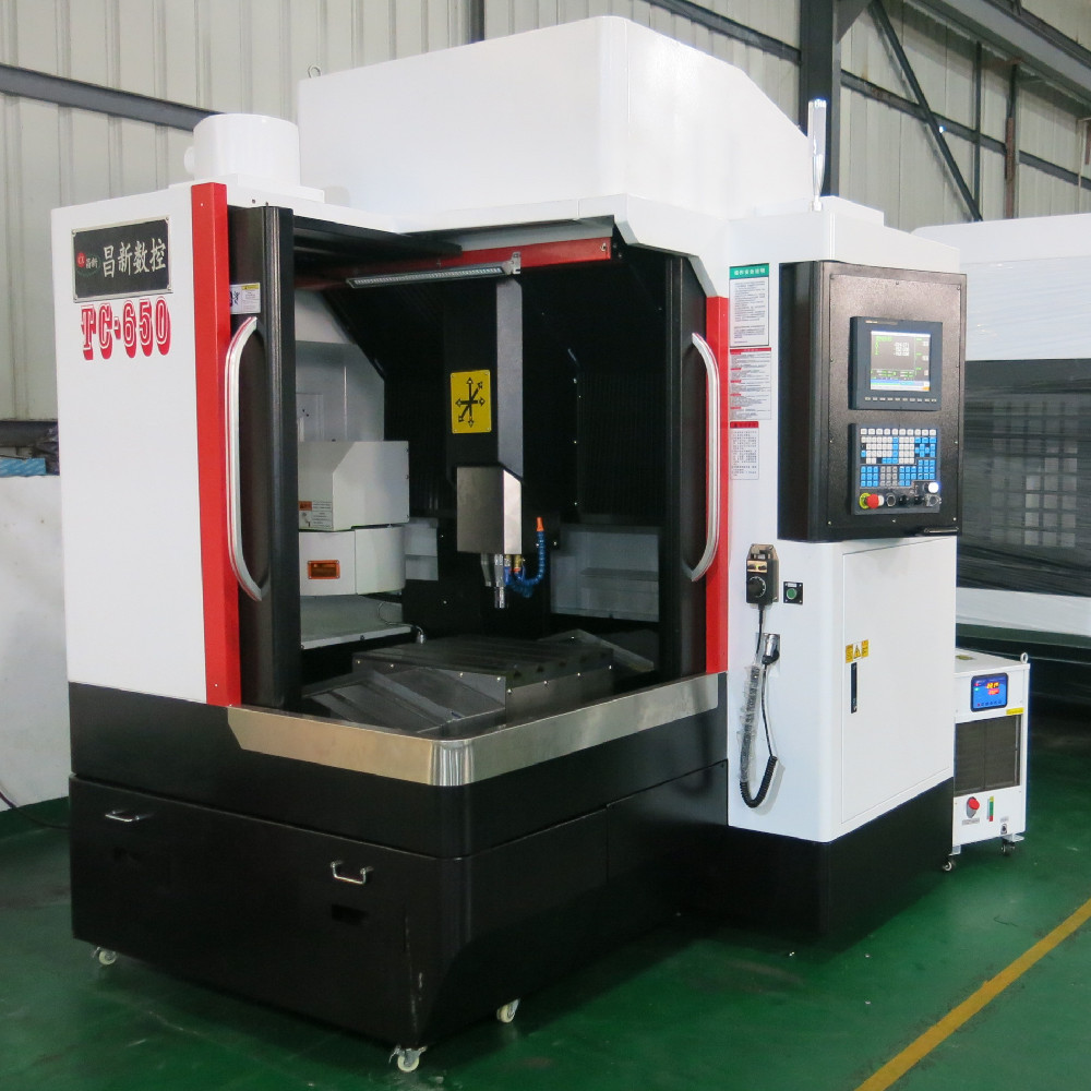 昌新数控直供tc650精雕机 带刀库cnc模具雕铣机