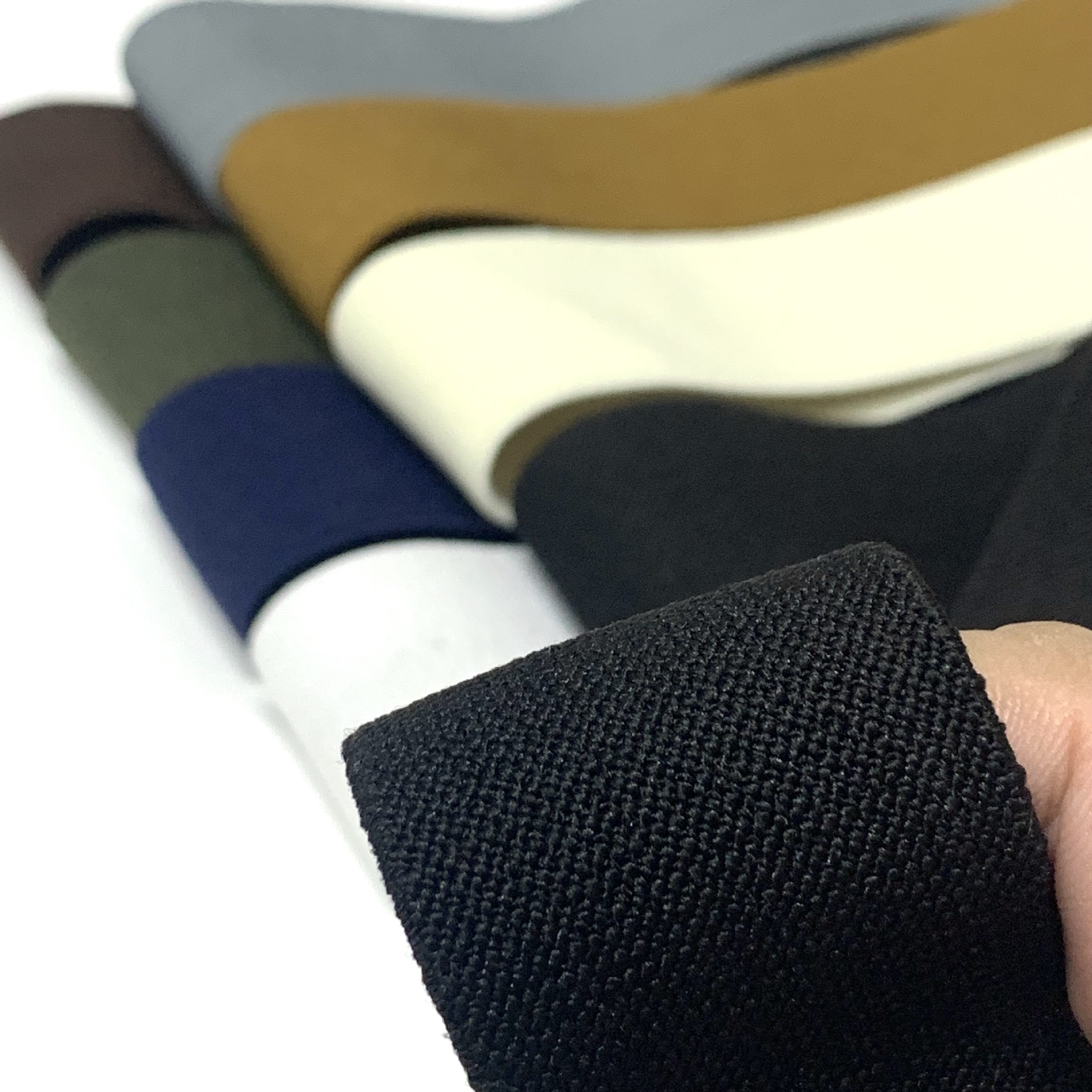 In Stock Double-Sided Twill Elastic Band Luggage Nylon Elastic Band Ribbon Clothing Waist of Trousers High Elastic Thickened Jacquard Elastic Band