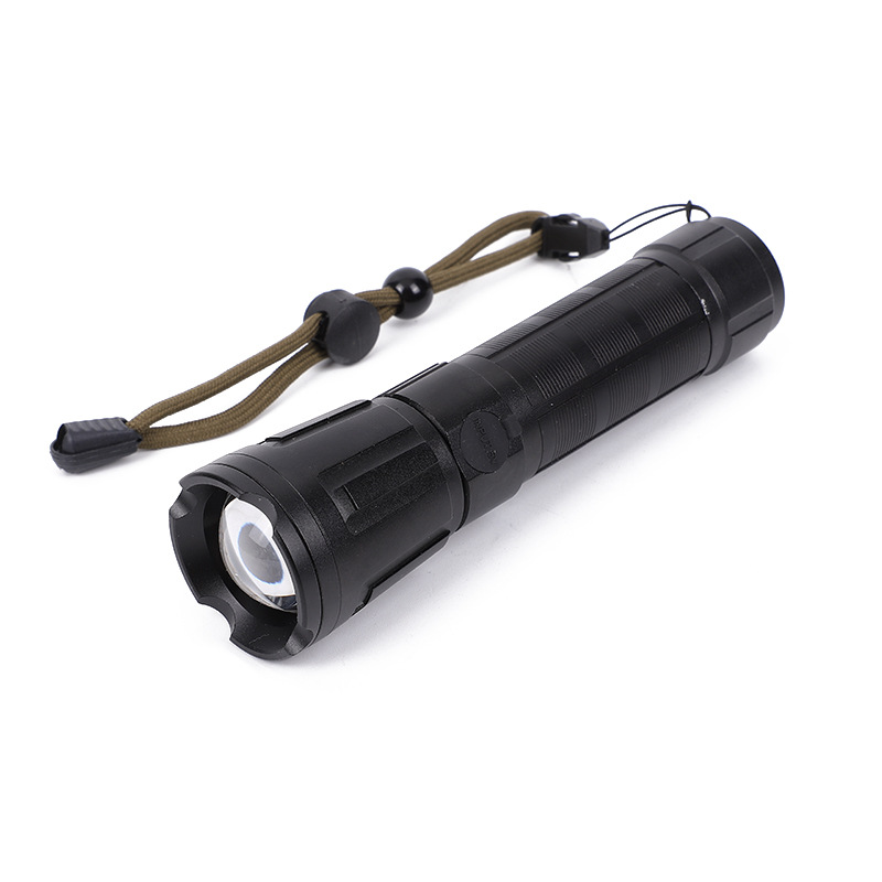 Outdoor Lighting Charging Power Torch Super Large Multi-Function Emergency Flashlight Patrol Wild Fishing Hiking Flashlight