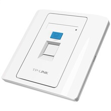 TP-LINK TL-EF001单口信息面板网络语音面板标准86式墙