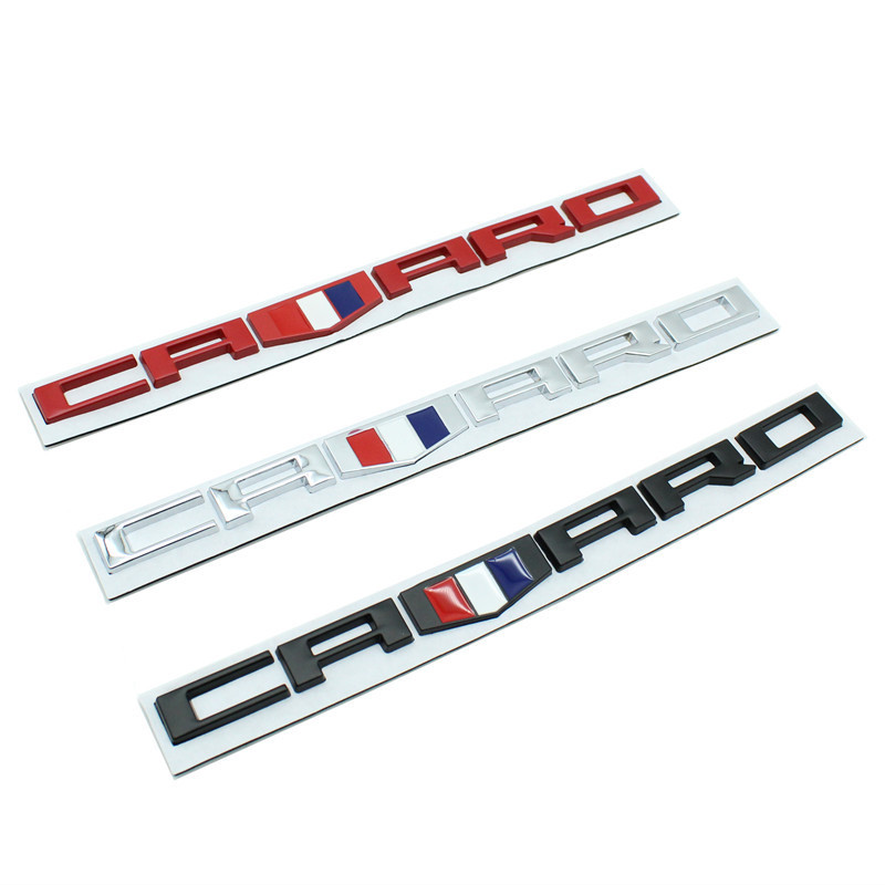 camaro车贴适用于雪佛兰科迈罗大黄蜂车头盖车尾英文abs车标贴标