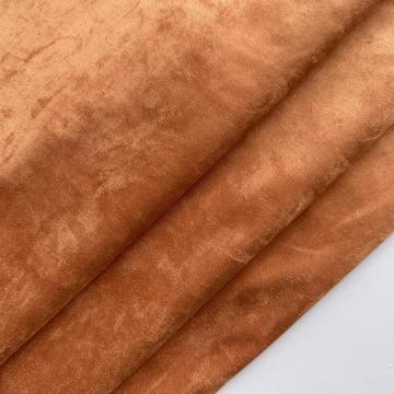 东莞现货 麂皮绒布料 汽车内饰专用 0.6mm 水性绒面 翻毛皮汽车革