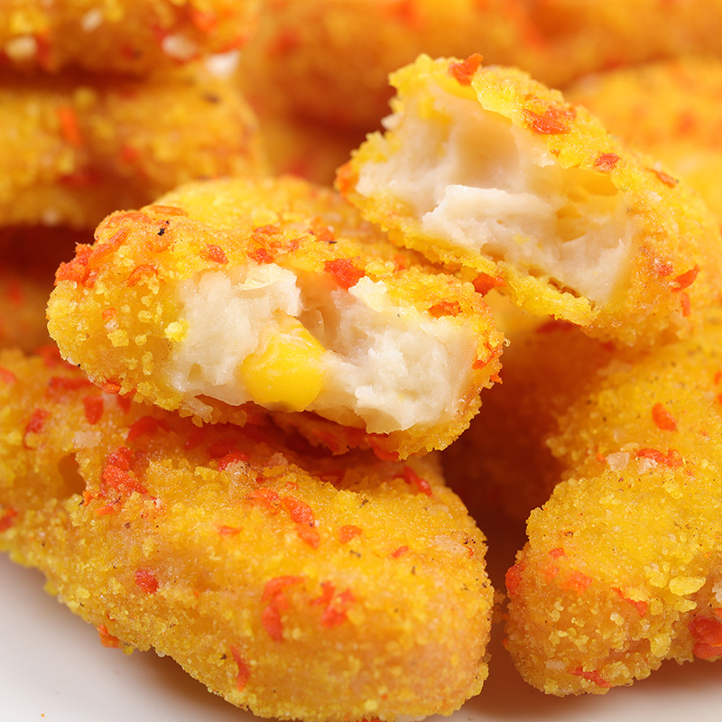 大成食品 小猫钓鱼鸡块300g原味鸡块 儿童油炸小吃 盐酥鸡家用装