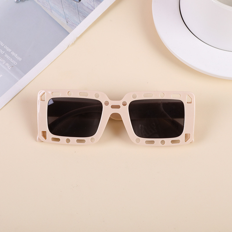 2022 Exclusive for Cross-Border European and American Kids Sunglasses Trendy Kids Fashion Trending Live Streaming Boys and Girls Street Shot Glasses