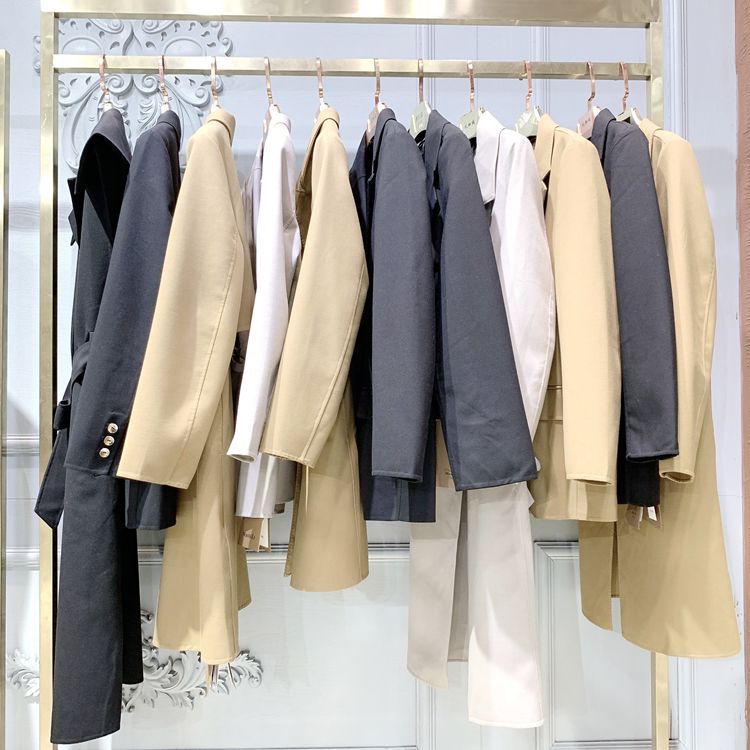 masilier三防精纺外套品牌女装乌丫羽绒服地d素女装专柜货源批发