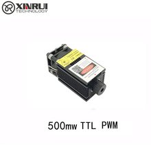 12v-24v激光模组实测500mw 0.5w大功率405nm蓝光雕刻机配件ttl pw