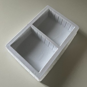 批发pet植绒哑光吸塑内托 化装品 茶叶吸塑盒高档植绒吸塑酒托