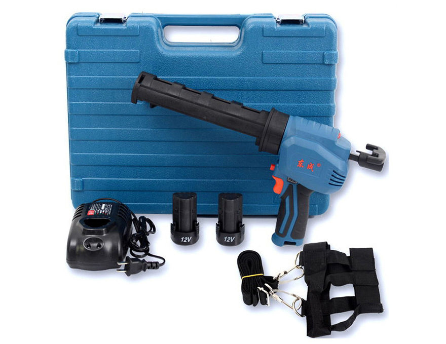 东成dca 充电式打胶枪 结构胶枪 美缝胶枪