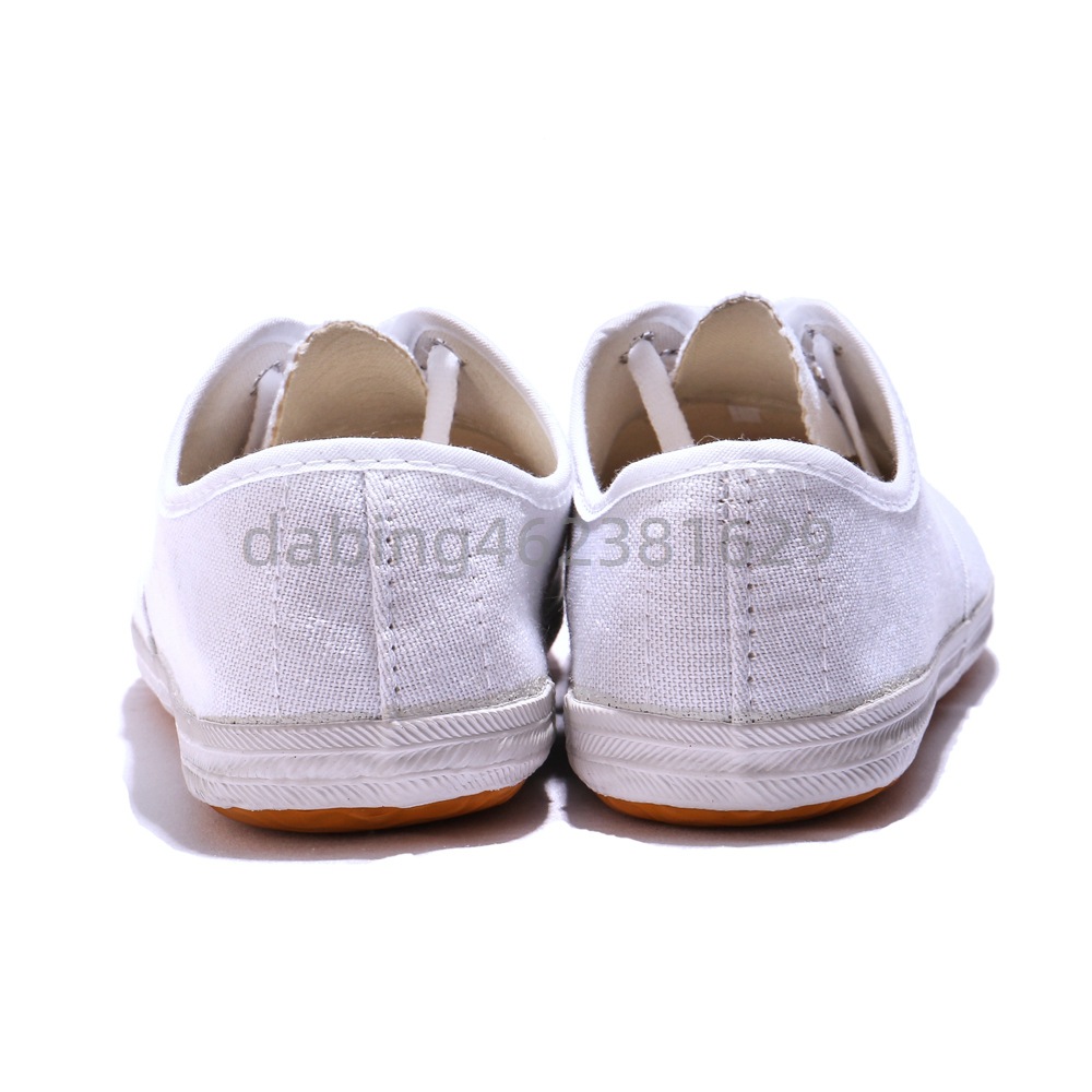 17-Size 45 Court Sneakers White Shoes Wholesale White Casual Men's Shoes White Sneakers Canvas White Shoes Gymnastics Performance Shoes