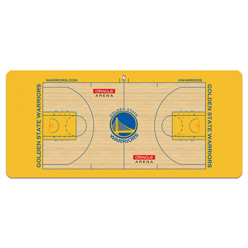 nba篮球场鼠标垫超大号加厚火箭勇士湖人队主场防水电脑键盘桌垫