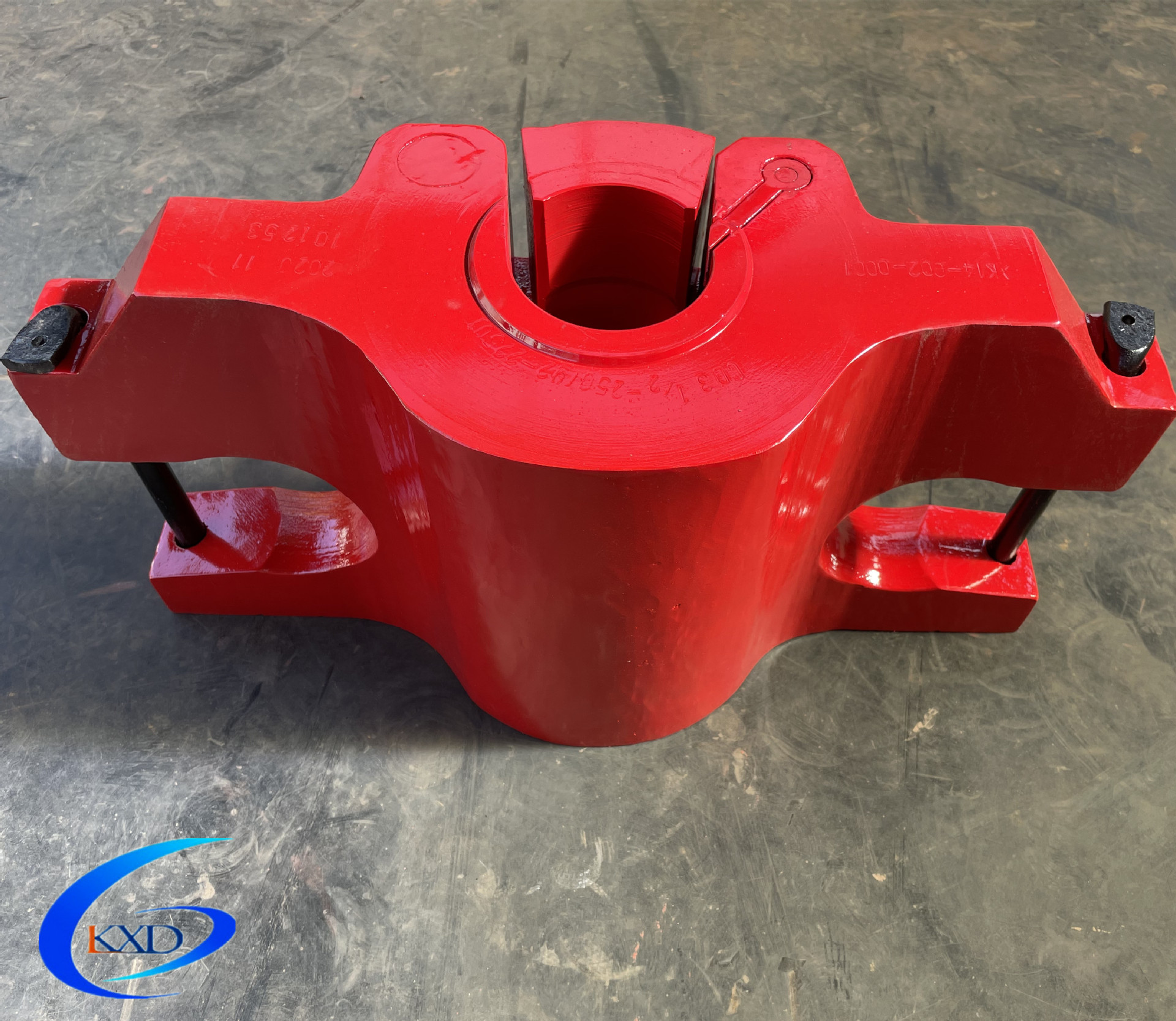 73油管吊卡150吨现货 钻杆直角侧开活门吊卡