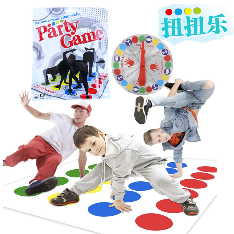 Cross-Border Children's Double Battle Toys Board Game Twist Parent-Child Interaction Game Mat Adult Indoor Game Props