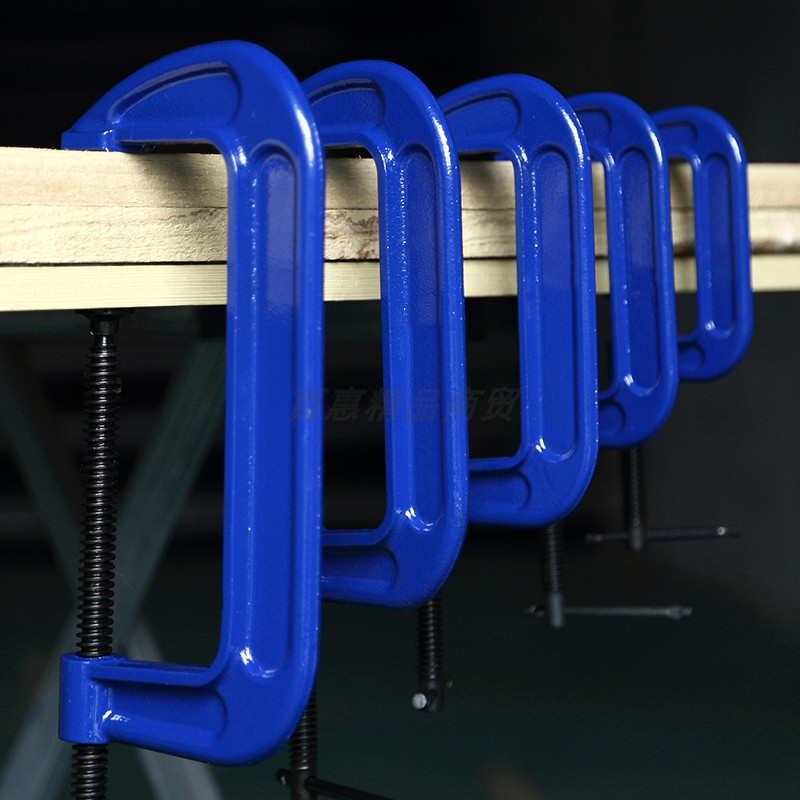 夹子工具固定万用螺丝夹子u型伸缩夹紧器g形压紧夹木工神器多功能