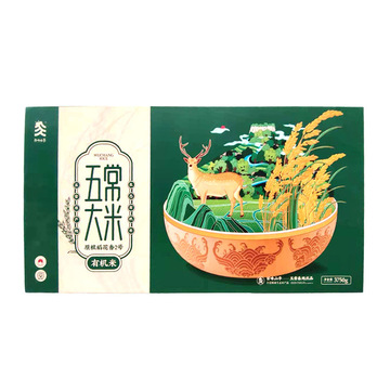 百味山亭有机五常大米礼盒有机稻花香新米黑龙江大米福利团购厂家