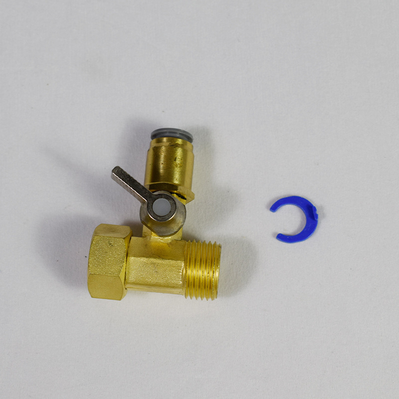 净水器全铜进水三通球阀3分4分开关接头直饮纯水机阀门过滤器配件