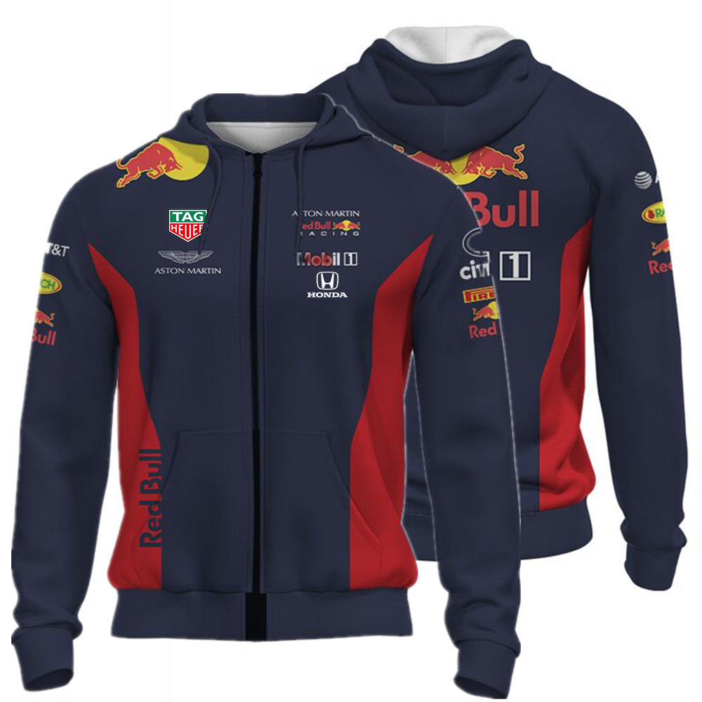 0成交0件2021新款f1赛车服长袖衬衣衬衫奔驰红牛迈凯伦小红牛车队男春