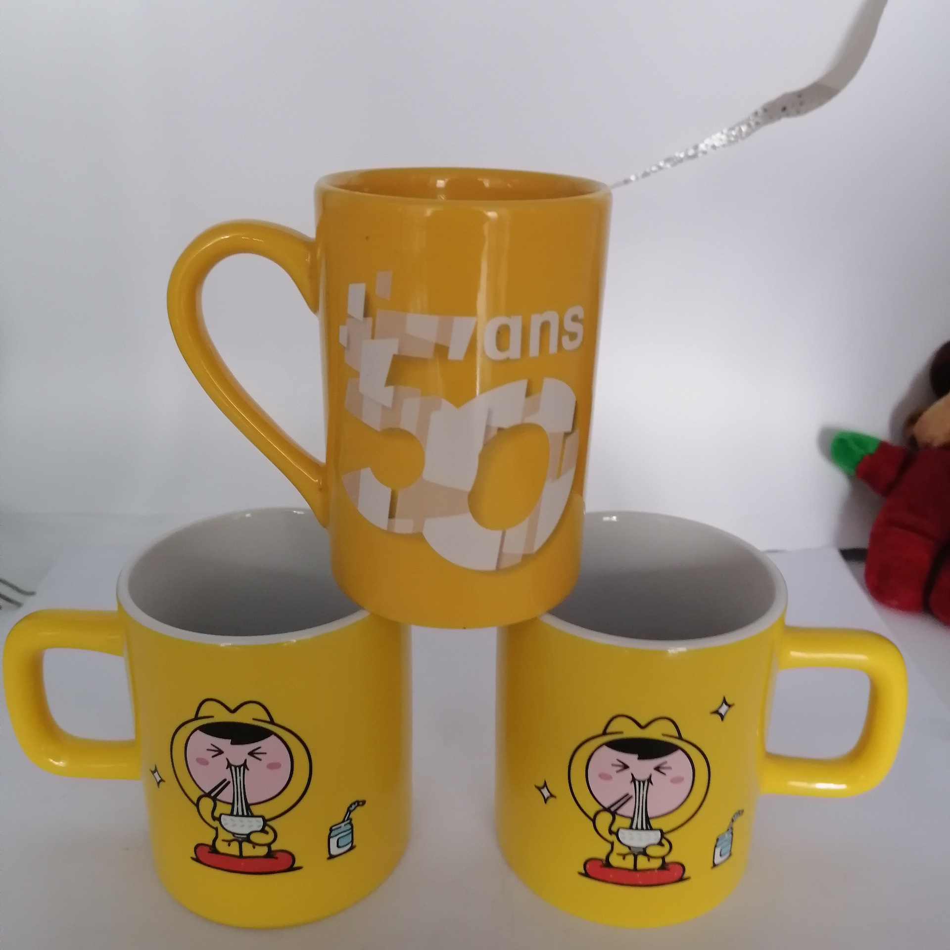 陶瓷杯水杯定作图案logo彩色马克杯礼品杯子宣传品广告杯定作