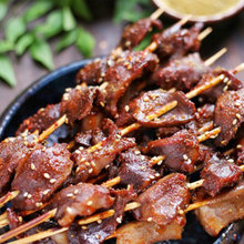 鸭胗批发半成品鸭肾串鸭胗串新鲜食材冷冻20串鸭肫串铁板烧烧烤串