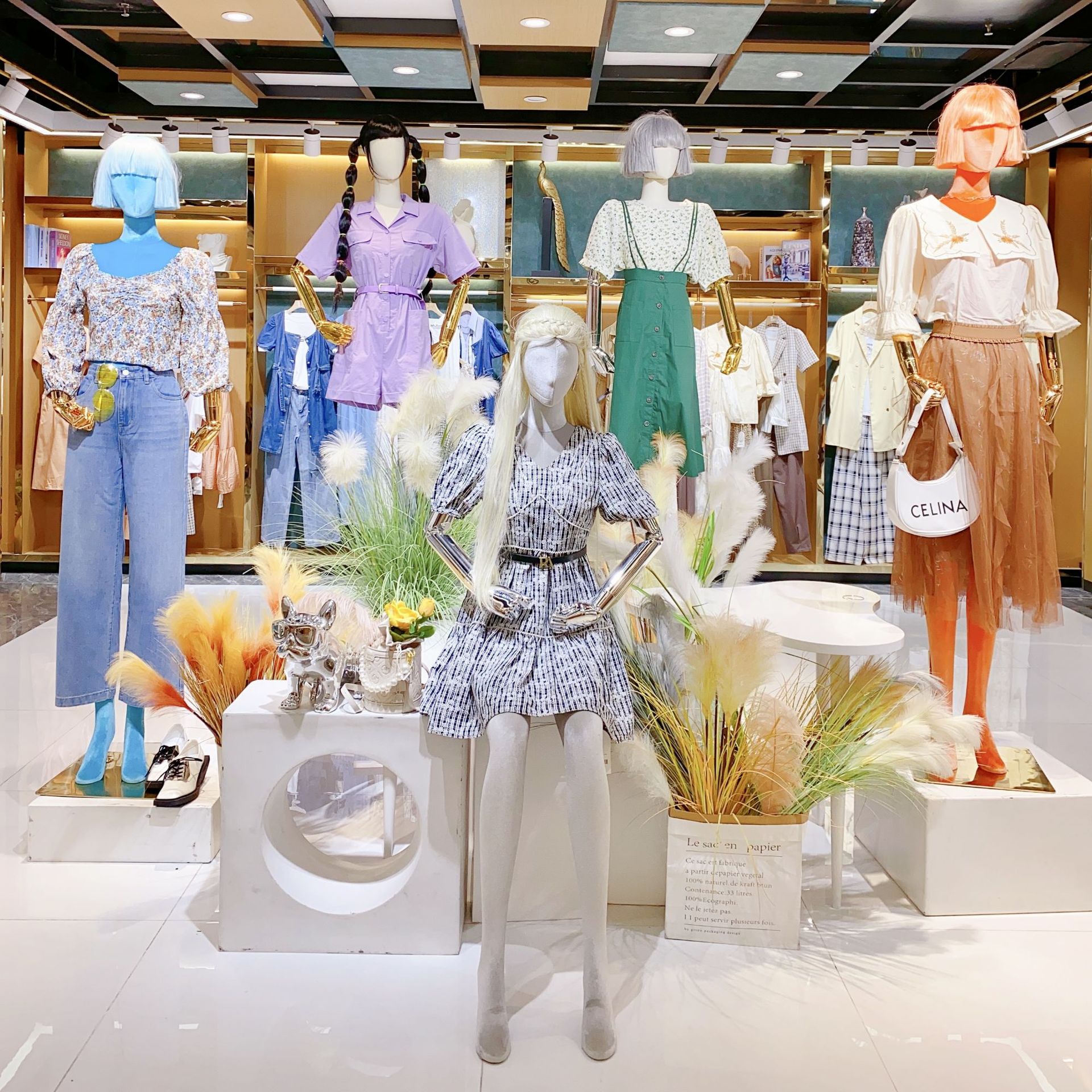 纳纹missli 23夏装品牌折扣女装杭州四季青女装尾货撤柜正品货源