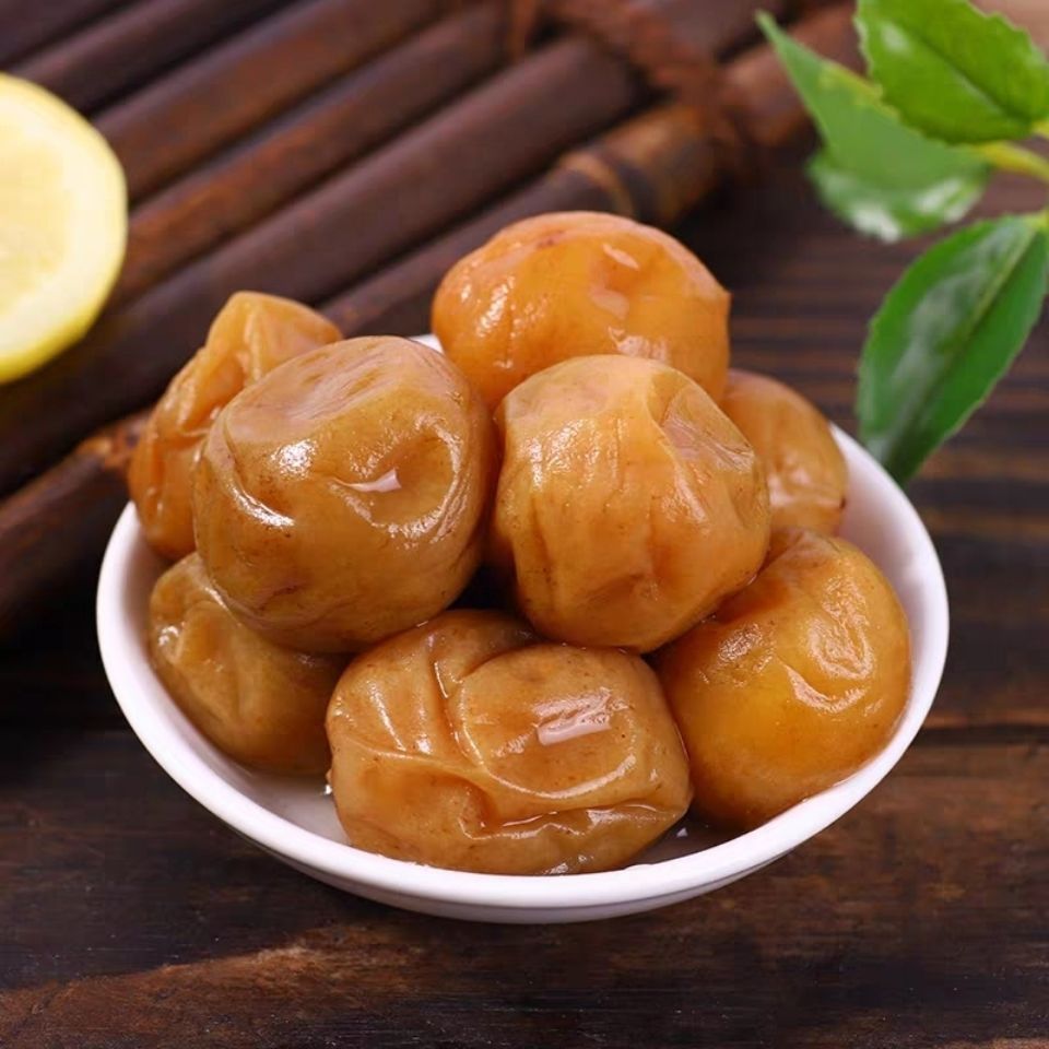 咸水梅 新鲜梅子 酸梅汤汁 广西特产 咸梅咸水梅酸