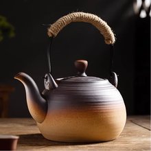 W3Tk煮茶炉家用煮茶壶器泡茶陶瓷陶壶烧水壶电陶炉煮茶耐高温煤气