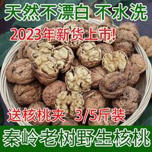 原味老5黑桃薄皮非纸树干斤3天然核桃皮2023年野生新货坚果