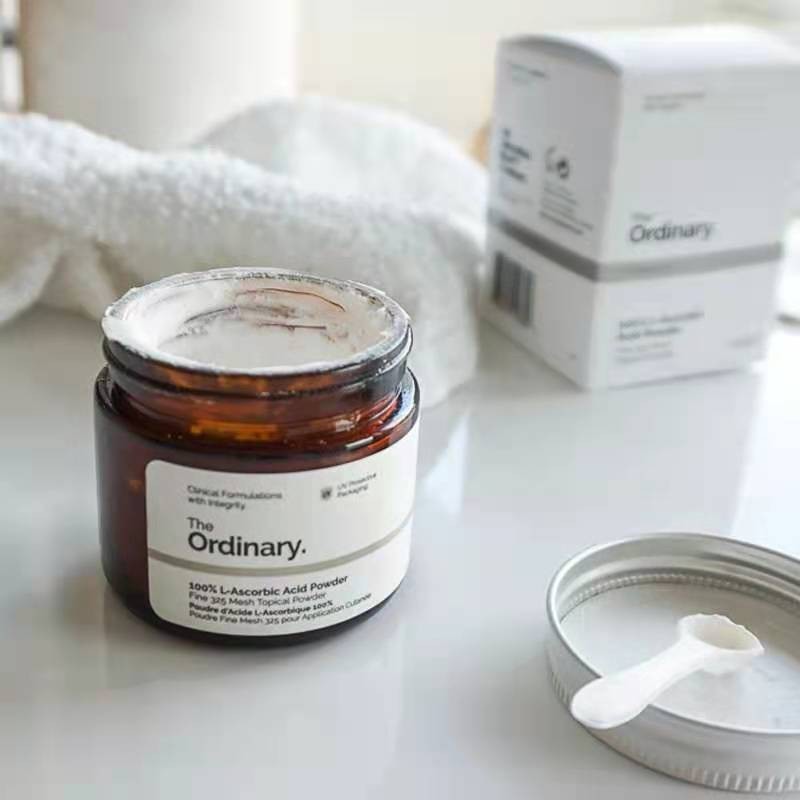 the ordinary 100%左旋vc粉20g 亮白粉抗氧化祛痘印抗坏血酸-阿里巴巴