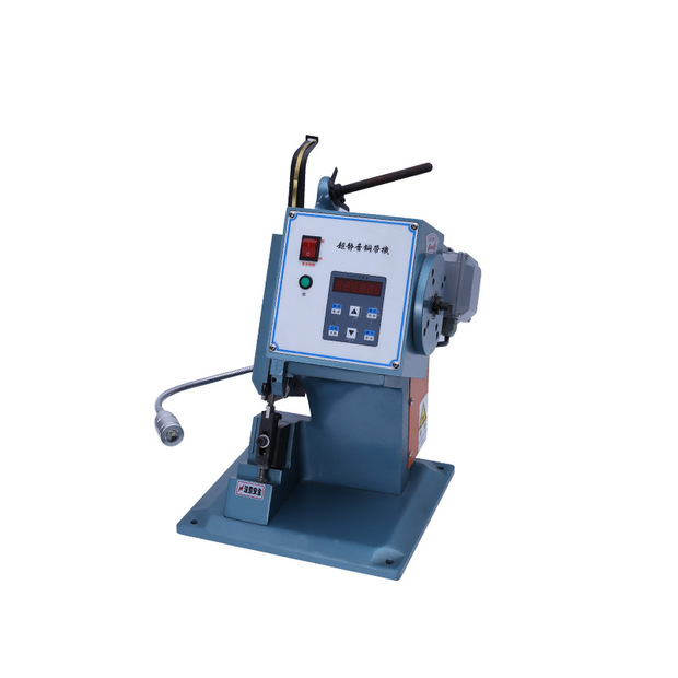 鼎工新款超静音铜带机全自动耳机线铜扣机电线智能对接机工厂直销