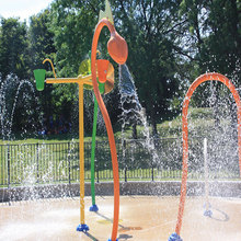 乐园戏水儿童喷水柱游乐拓展设备室内游泳池互动装置户外大型水上