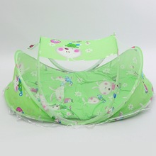 儿童蒙古包蚊帐套装宝宝折叠式带棉垫蚊帐床婴儿卡通防虫防蚊床