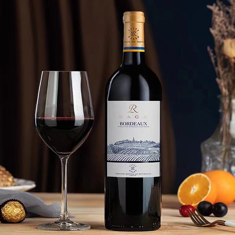 拉菲(lafite)传说saga波尔多干红葡萄酒750ml 法国进口红酒拉菲