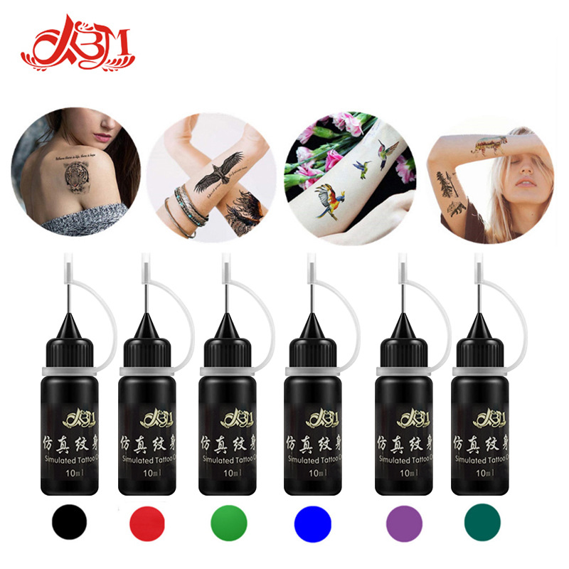 Foreign Trade Exclusive Tattoo Juice Cream Hand Painted Jagua Handmade Paints HN Color Paste Color Juice