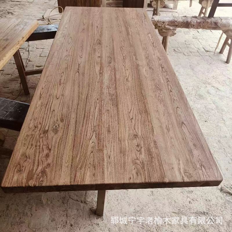 老榆木板材复古做旧老门板家居背景墙摄影墙面装饰板材老榆木板材