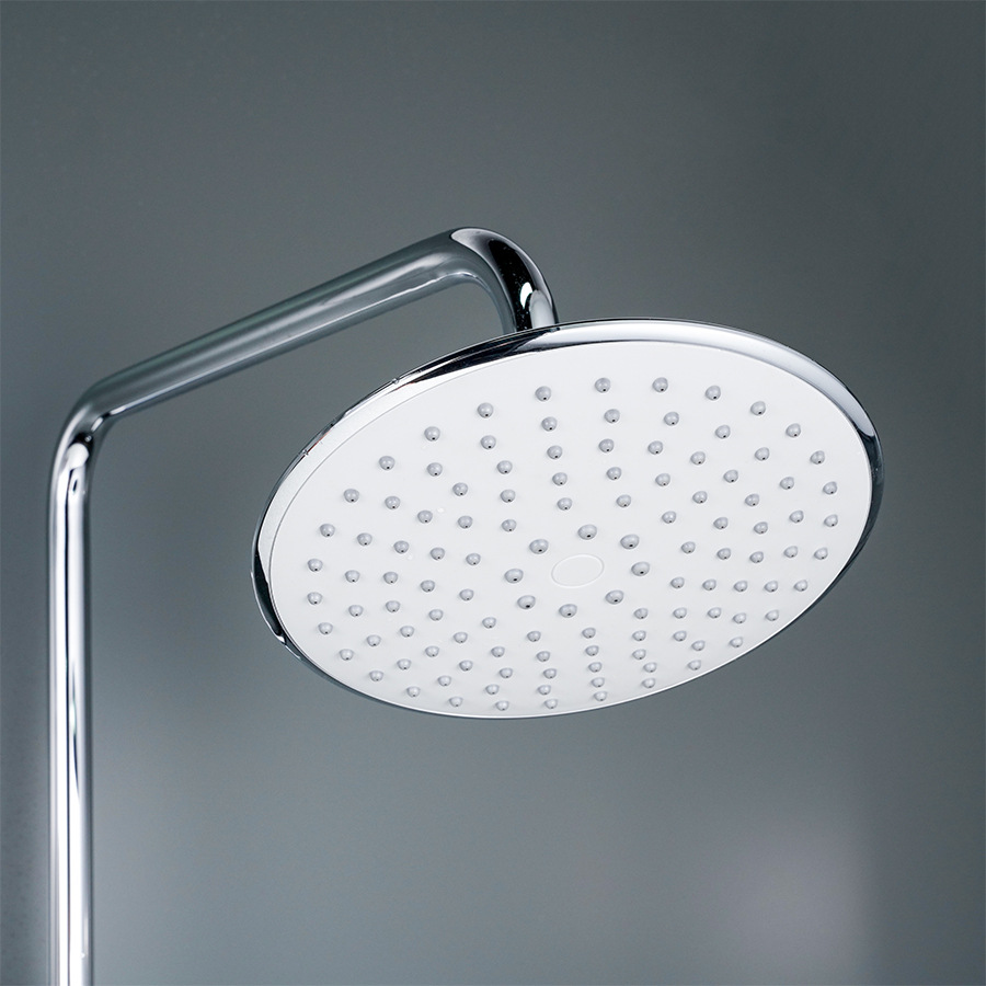 厦门高质量顶喷花洒9寸abs圆形顶喷浴室顶部莲蓬头洗澡淋浴喷头