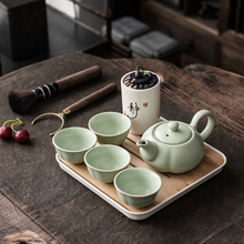3DWF功夫茶具旅行装便携式茶杯全套一整套露营桌椅车载茶具茶盘茶