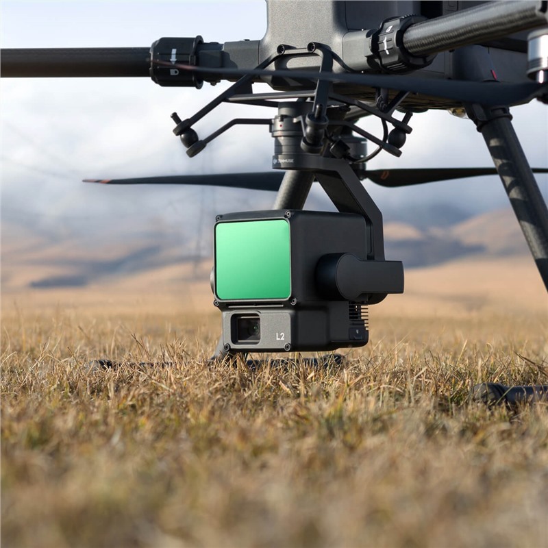 大疆dji 禅思 l2 无人机负载镜头测绘相机激光雷达点云显示配件