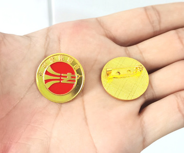 标志单位乡村社区工作人员法律明白人徽章法律金属胸章胸针纪念品