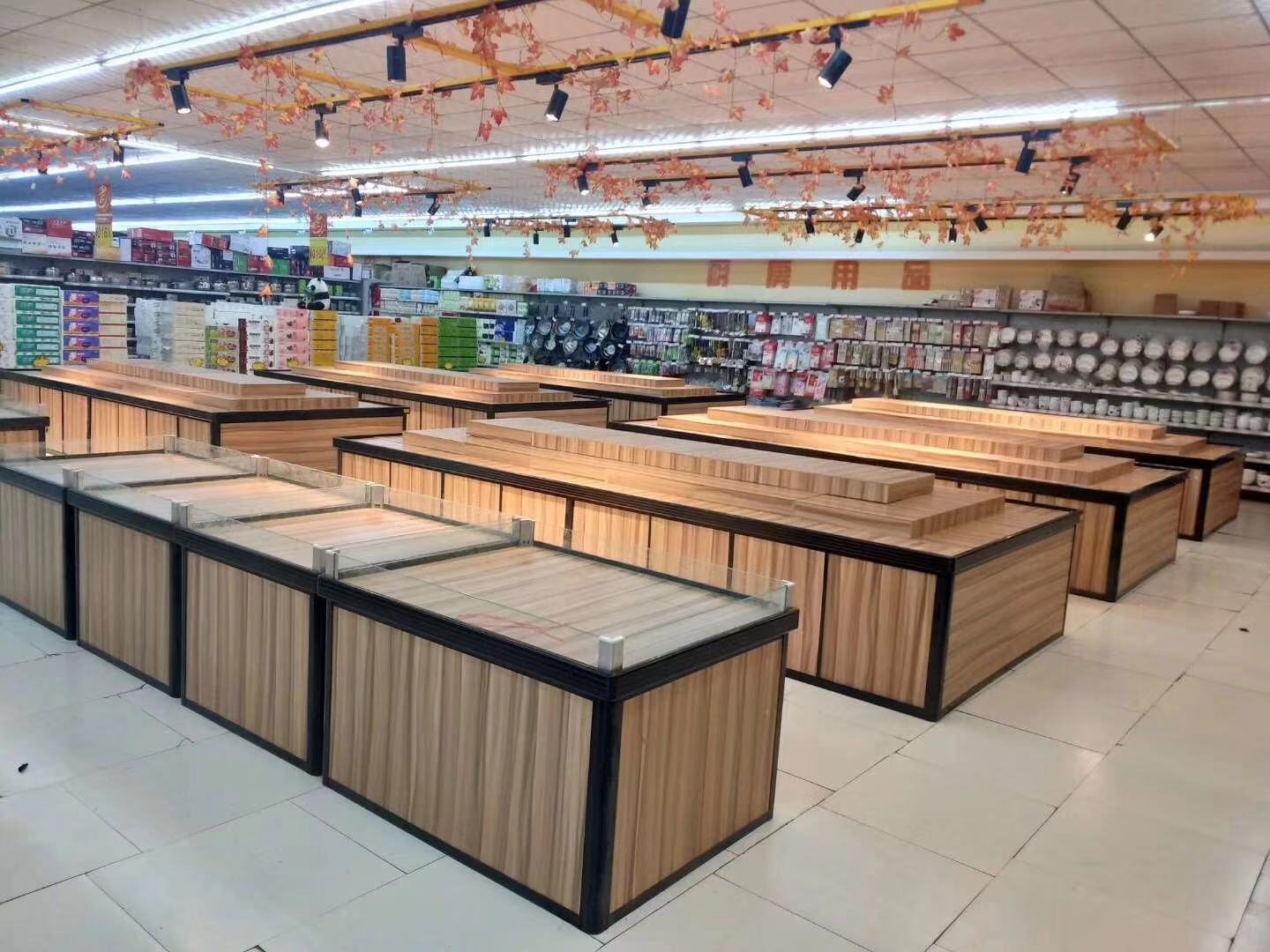 超市货架休闲零食柜子散装饼干糖果中岛柜散称食品展示架散货堆头