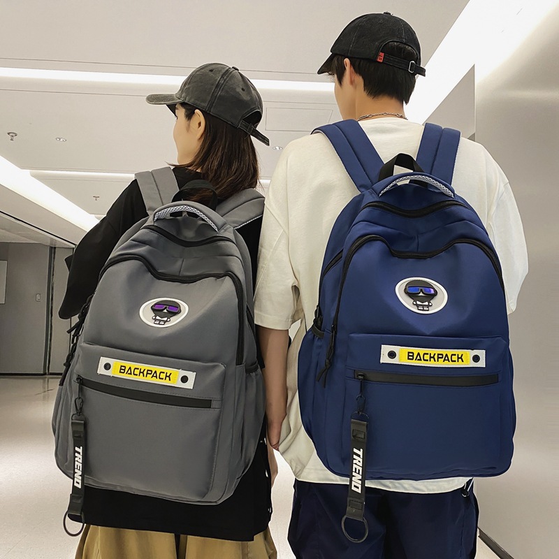 New Fashion Schoolbag College Students' Backpack Junior High School Lightweight Backpack Wholesale