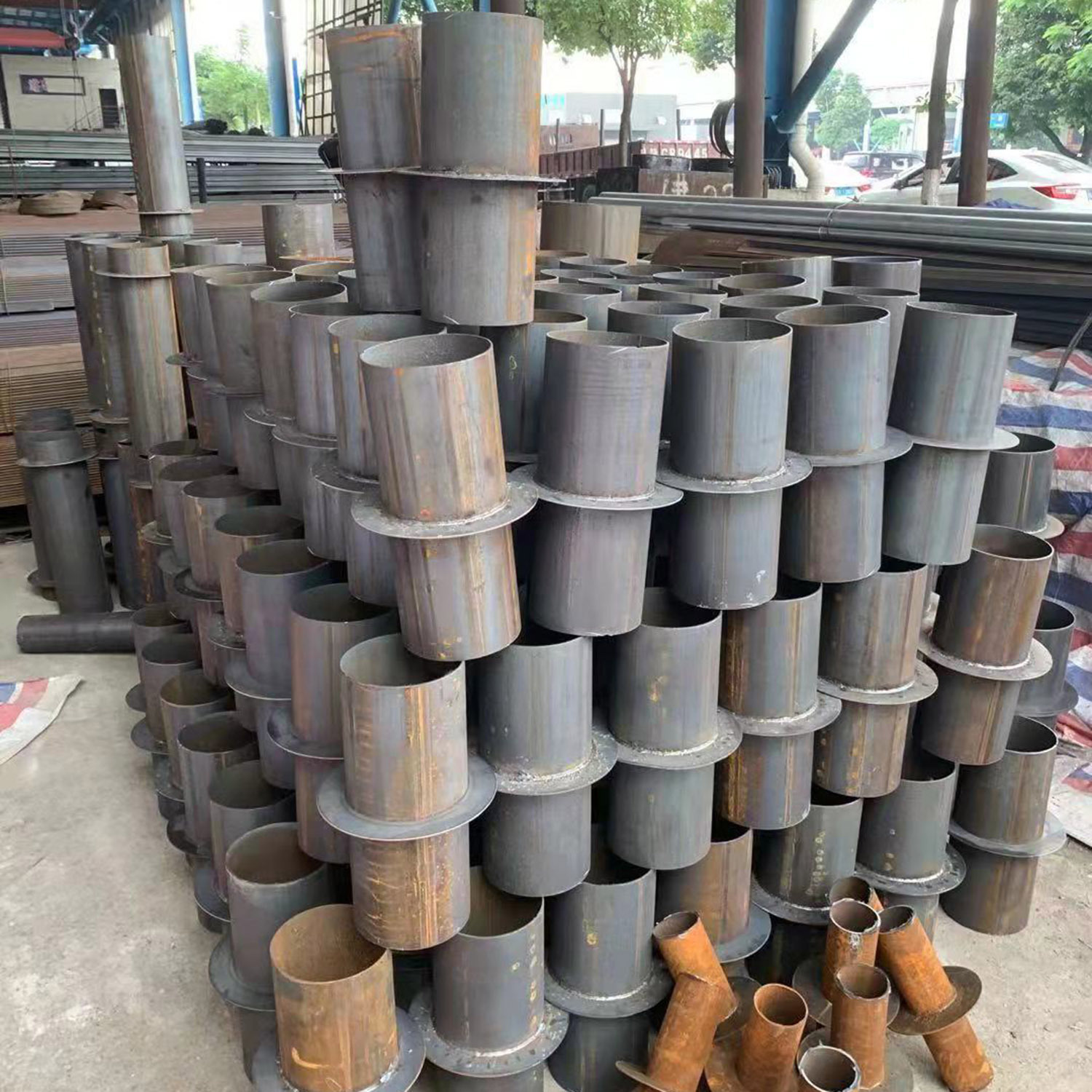 刚性防水套管预埋人防电气防护密闭穿墙止水通风钢性套管