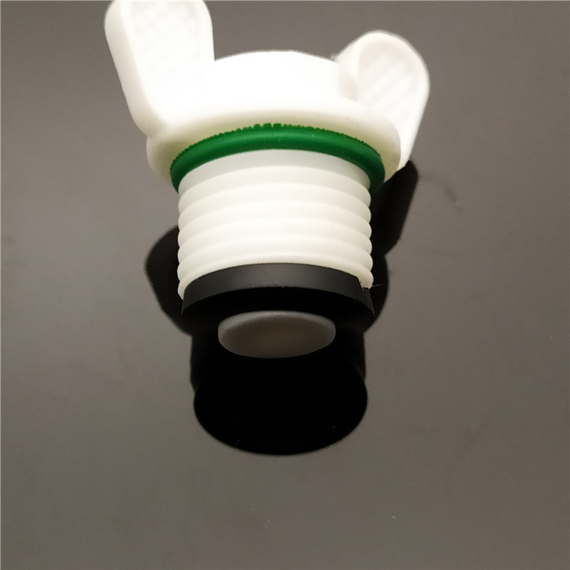 四分管堵头ppr外丝堵头4分兔耳朵带扳手堵帽塑料堵厂家直供管堵丝